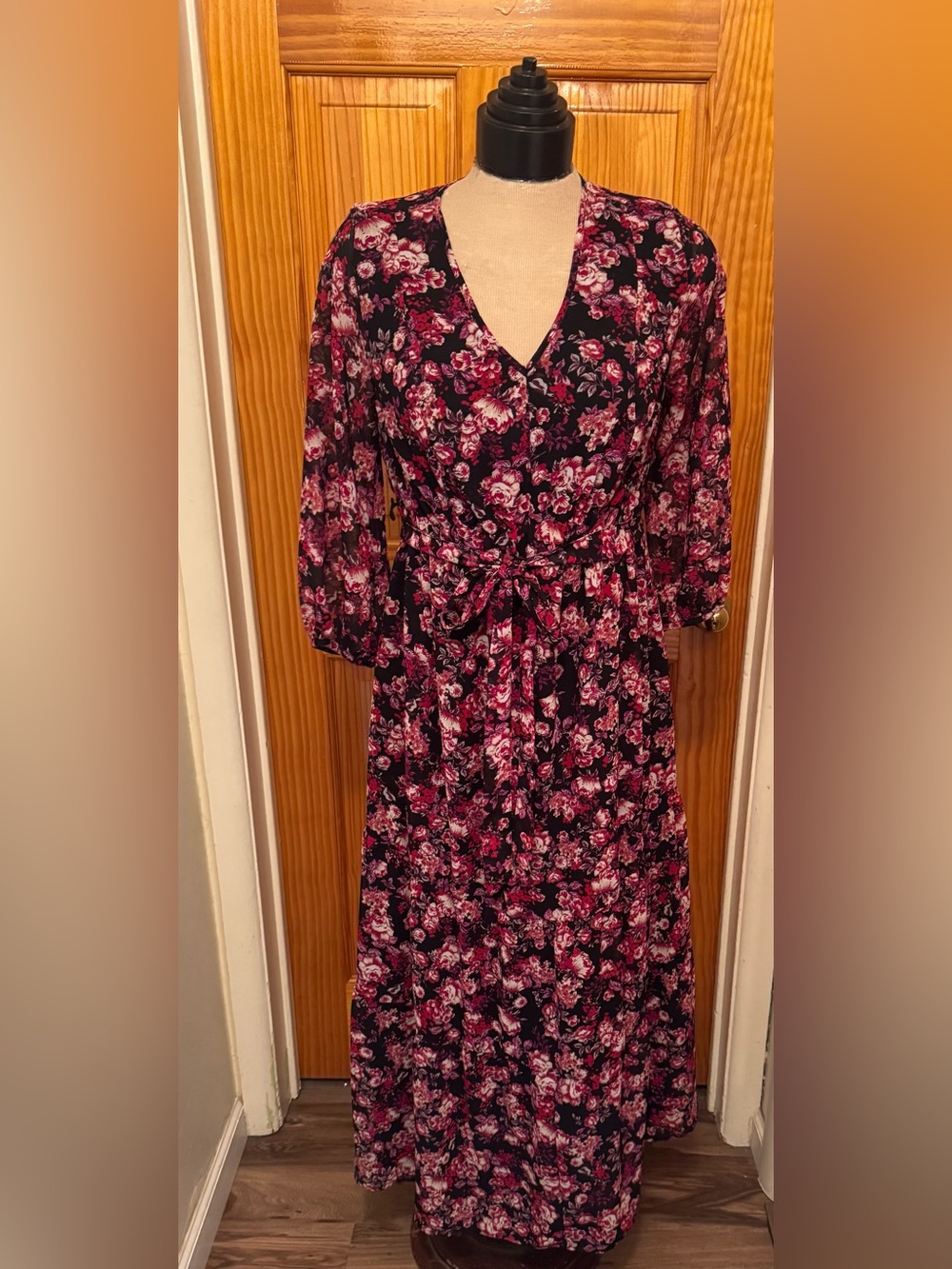 Isabel Maternity Flower Dress